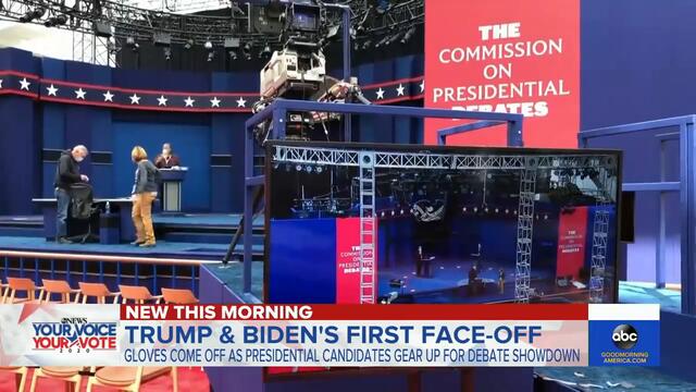 President Trump to face Joe Biden in 1st debate l GMA