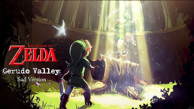 ♫ Zelda - Gerudo Valley Sad Version ♫ (Epic Remix) Ocarina of Time Soundtrack Piano Cover by Oller
