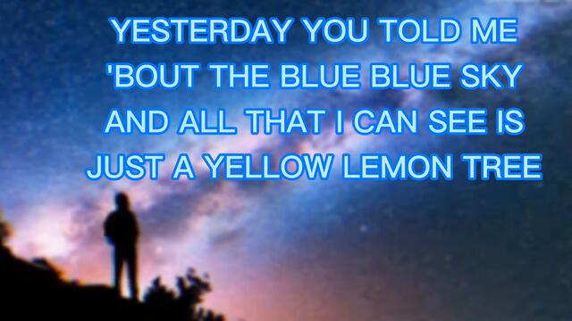Gustixa-LEMON TREE (Lyrics)