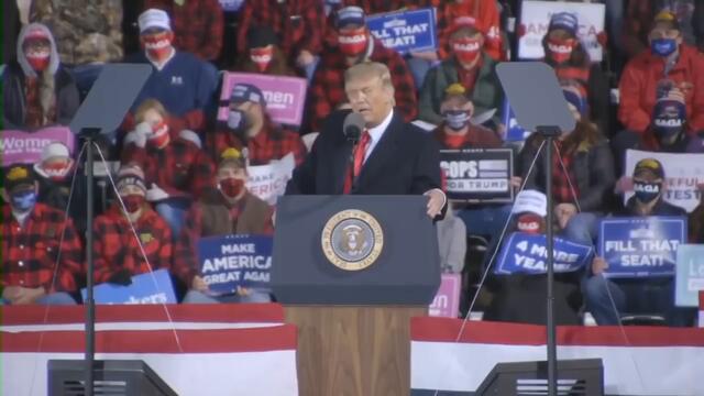 President Trump is in #Minnesota celebrating the opening of the Iron Range, which Biden shut down!