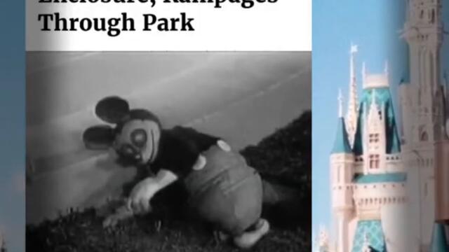 Mickey Mouse Goes on Rampage