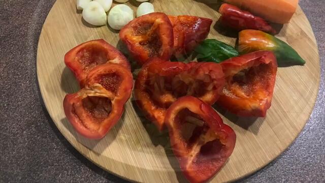 Зелени домати, мариновани по арменски - пикантни бомбички / Зелёные помидоры, по-армянски