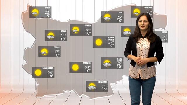 Прогноза за времето за 2 октомври