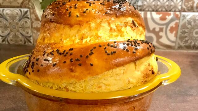 Хляб с тиква или тиквена Питка- много вкусно и лесно/ Тыквенный хлеб -это невероятно вкусно и просто