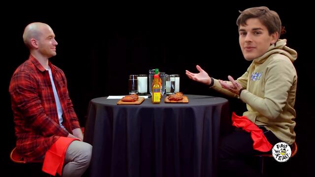 Food Theory: How To SURVIVE Spicy Food! (Hot Ones Challenge)