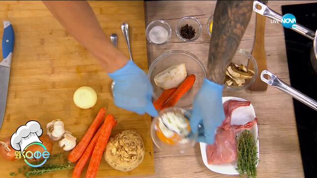 Рецептата днес: Заешки бутчета с портокал и пестил от сливи - На кафе (30.09.2020)