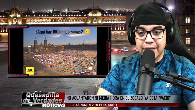ÚLTIMA HORA: "ZOCALO LLENÓ" POR 100MIL PERSONAS, NO AGUANTARON NI MEDIA HORA, TE QUIEREN MANIPULAR