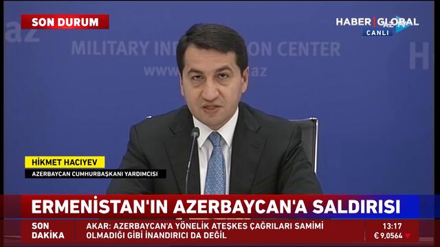 Ermenistan'ın Askeri Alt Yapısına Ciddi Darbe İndirildi! Hikmet Hacıyev Cephedeki Son Durumu Anlattı