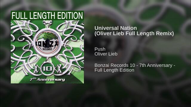 Universal Nation (Oliver Lieb Full Length Remix)