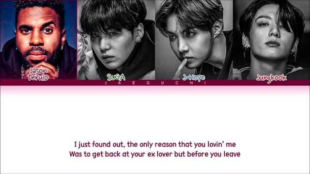 Jason Derulo, BTS Savage Love Remix Lyrics (Color Coded Lyrics)