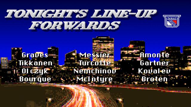 Old Games - NHL '94 (NHL Hockey DOS) / #48 LA Kings League