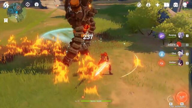 10K DAMAGE! Full Diluc In-Depth Guide! Lvl 70 Diluc Main DPS [AR37]