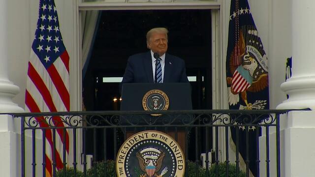 WATCH LIVE: President Trump Delivers Remarks From White House
