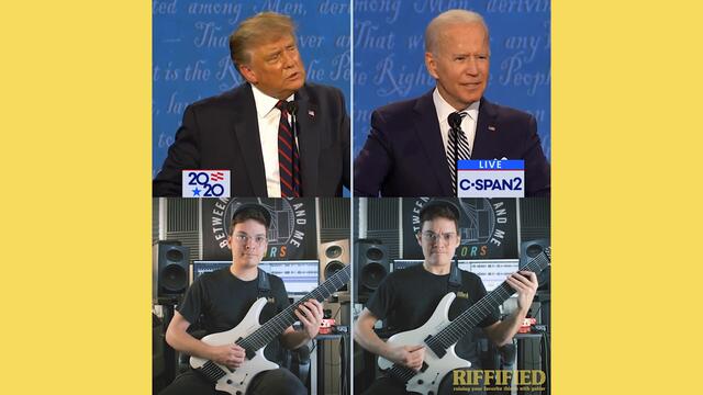 2020 US Presidential Debate Metal Remix | RIFFIFIED