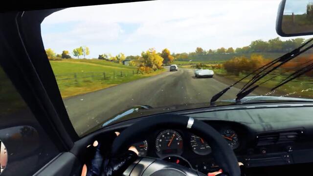 Forza - 95 Porsche 911 GT2 -Street Racing with a deathwish - Wheel Peddles and now with HEADCAM!!