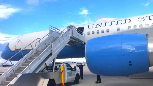 President Trump, Jorge Masvidal And Air Force One