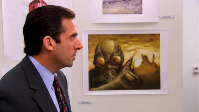 Michael Brings Pam to Tears at Her Art Show - The Office