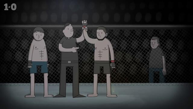 Khabib and his father, Abdulmanap: An animated short story | UFC 254