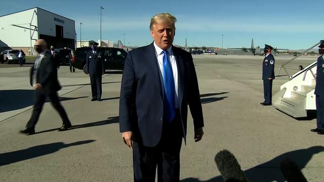 JUST IN: President Trump gives UPDATE on COVID-19 stimulus talks