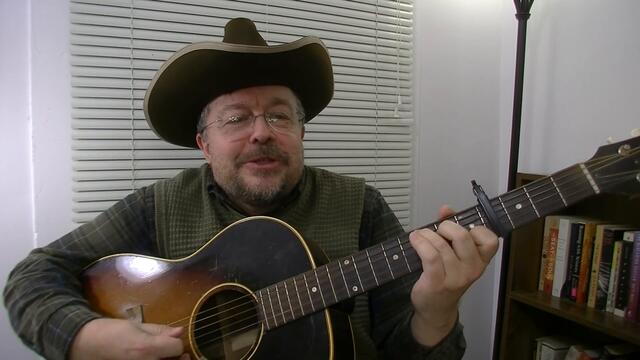 Willard Losinger Performs "The Old Chisholm Trail" with Guitar Accompaniment