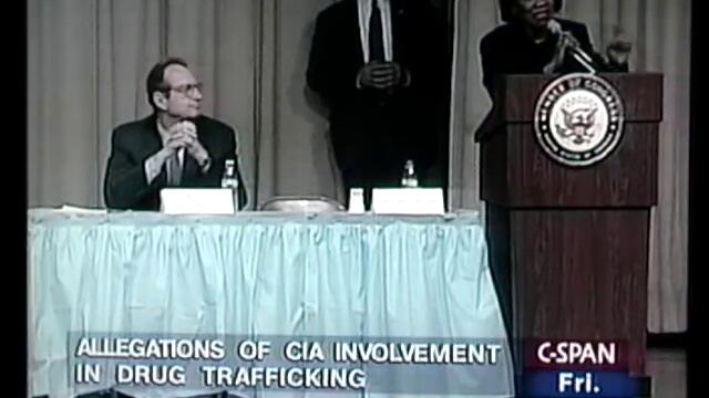 Former LA Police Officer Mike Ruppert Confronts CIA Director John Deutch on Drug Trafficking