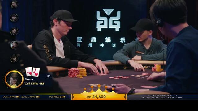 Can Tom Dwan FOLD ACES Here?? (Short Deck Strategy)