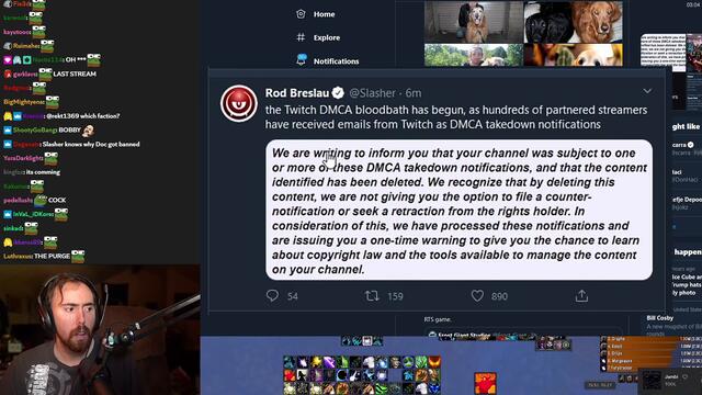 Delete Everything! Asmongold Reacts to the "Twitch DMCA Bloodbath"