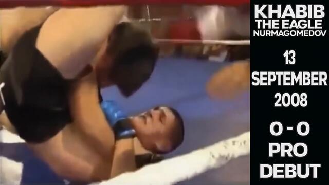 Khabib Nurmagomedov: First Fight Finish VS Last Fight Finish | 1Min Highlights