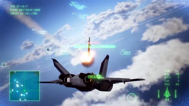「ACE COMBAT™ 7: SKIES UNKNOWN」25th Anniversary DLC - Original Aircraft Series - コンテンツ紹介トレーラー