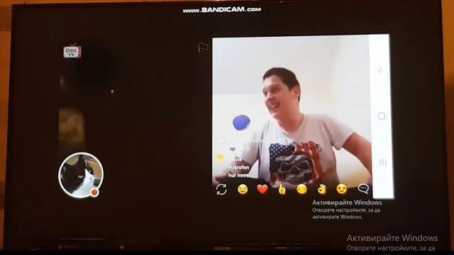 Mr Channel Реагирва на негови клипове във Ome Tv много смях 4