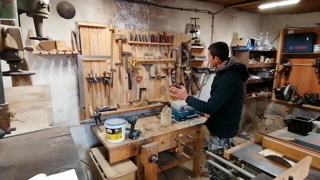 Ъпгрейт на дърводелска  работилница.Как си направих френски стилажи.част 1 DIY french cleat  part 1