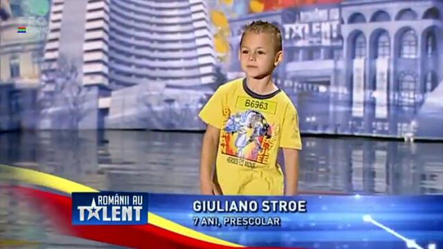 Giuliano Stroe - Румъния търси талант! 29.03.2012