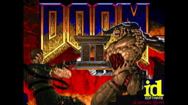 Doom 2 - Hell on Earth 1994 Playthrough - Map 1 - Entryway (100% kills and 100% secrets)