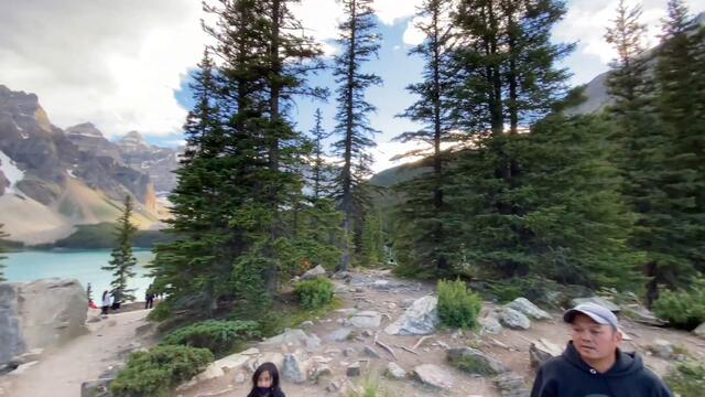 Moraine Lake POV Banff Canada