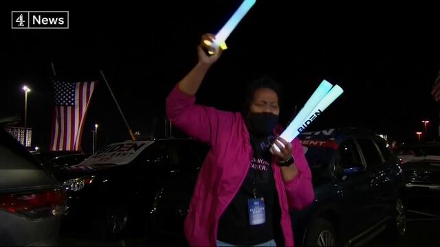 Kamala Harris speech: first female and Black US vice president speaks after election win