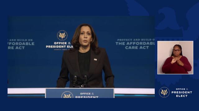 President-elect Joe Biden Speaks on the Affordable Care Act LIVE