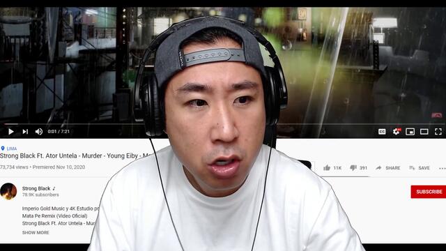 reaccionando a Mata Pe Remix 🇵🇪🔥 Strong Black Ft. Ator Untela, Murder, Young Eiby