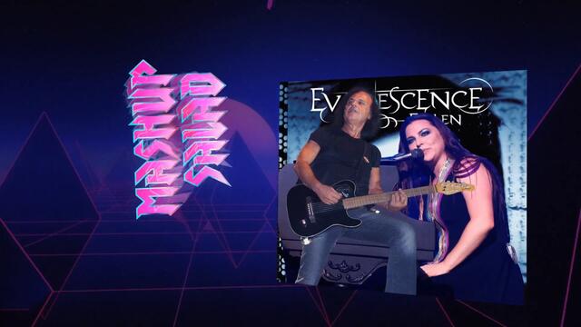 EVANESCENCE (Cover) + GREEK ROCK SONG (Papakonstantinou + #taniakikidi) Rock Ballads Mashup Music