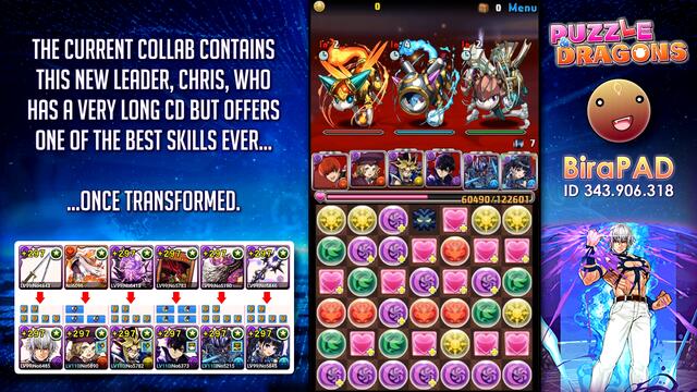 Puzzle & Dragons - Chris VS Alt. Shura!! [ Alt. Illusory World of Carnage ]