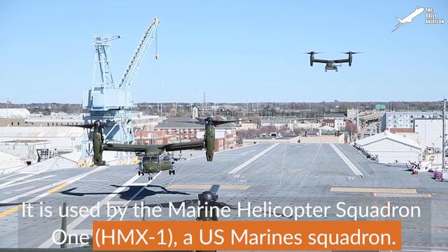 Testing The New US President $80 Million Helicopter: MV-22 Marine One