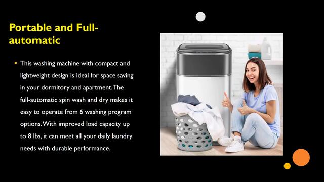 Koswin Portable Washing Machine Koswin Full-Automatic Portable Washer- DON’T BUY UNTIL YOU SEE THIS!