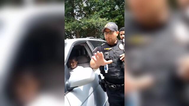 Cops Do The Walk Of Shame After Getting Dismissed By Woman