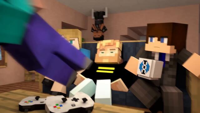 SPACE DERP (Minecraft Animation)