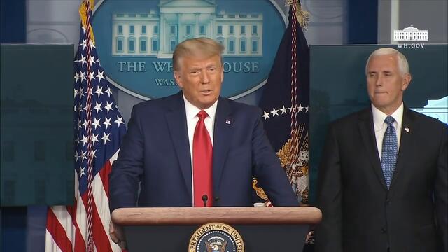 President Trump reacts to the RECORD stock market high under his leadership!