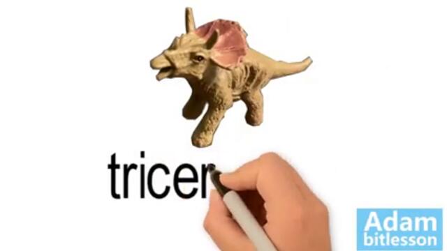 how to pronounce triceratops