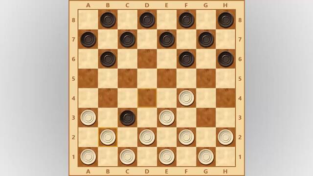 Вилочка - Видео 7 | Дебюты в русских шашках