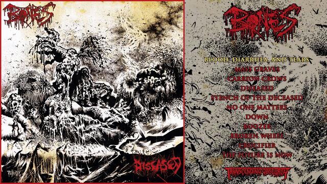 Bones (US) - Diseased FULL ALBUM STREAM (Death Metal/Crust/Grind/Punk) Transcending Obscurity