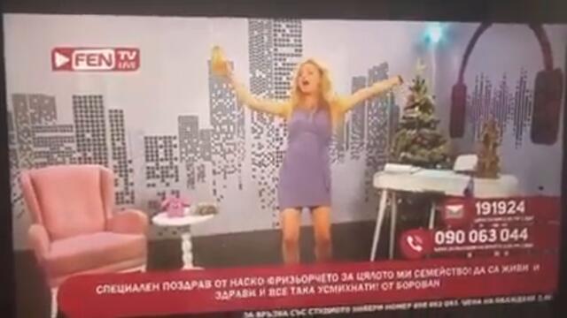 Водеща се появи мъртво пияна в ефир