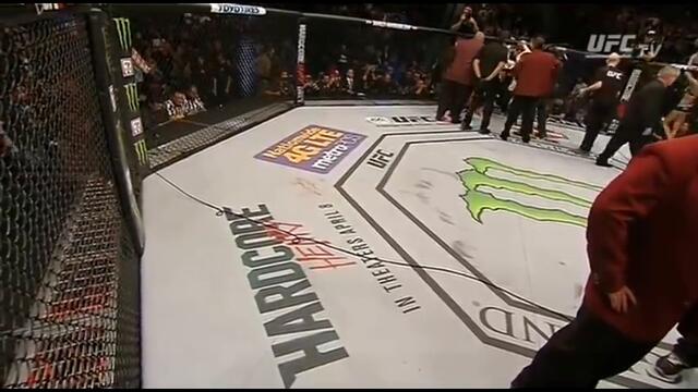 Nate Diaz Corner Audio Round 2 UFC 196