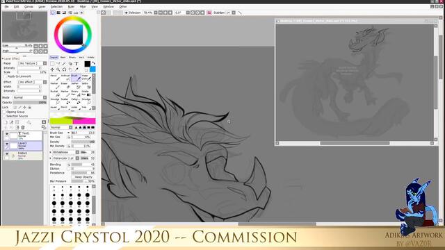 y2mate.com - Chibi Dragon Speedpaint - Commission_1080p